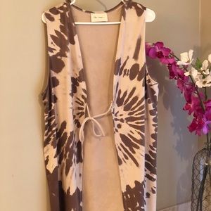 Lizard thicket suede vest. NWOT